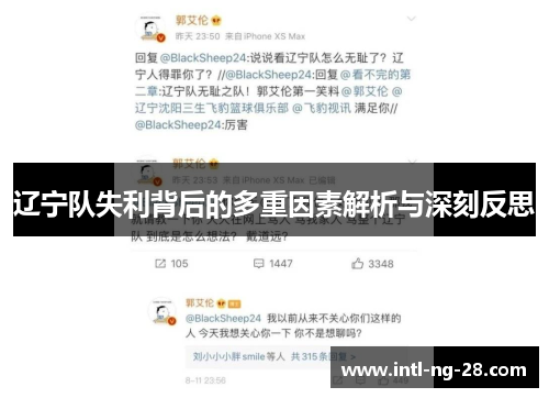 辽宁队失利背后的多重因素解析与深刻反思